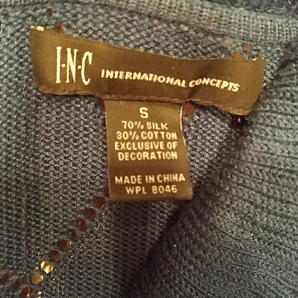 Inc Sequin Knit Flutter Cardigan - image 4